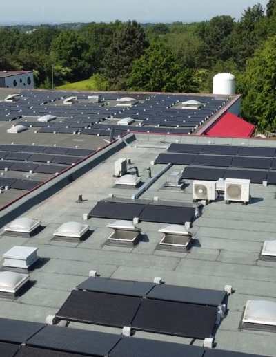 Photovoltaikprojekt mit einer Gesamtleistung von 446,40 kWp in Velbert